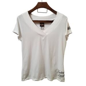 Harley-Davidson Women's V-Neck Tee XL